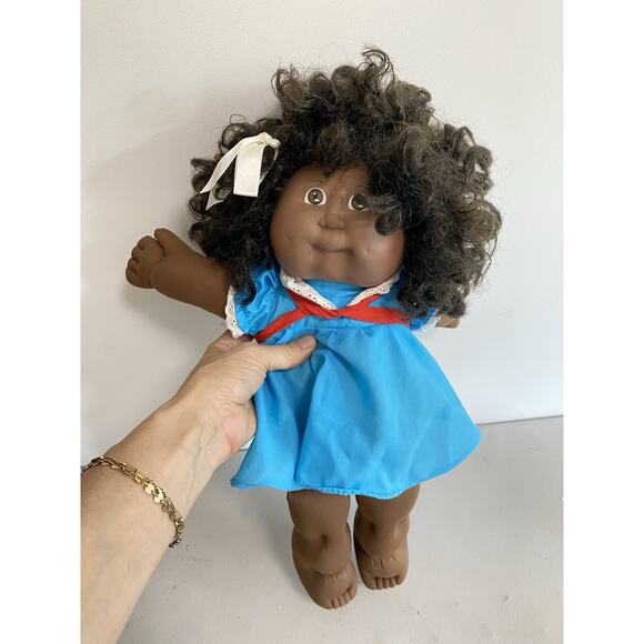 Rare vintage cabbage patch kids doll coleco 1978/1982 Cornsilk African American